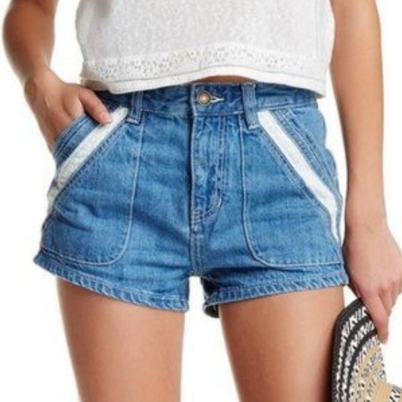 Free People High Waist Shorts
